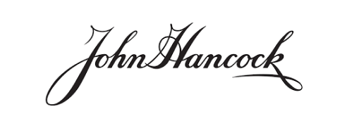 Logo of John Hancock, featuring the company name in elegant, cursive script.